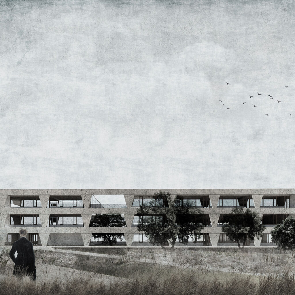 Edificio docente universitario en el Campus CEU San Pablo